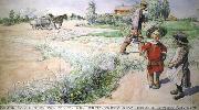 Carl Larsson, Boy and girl